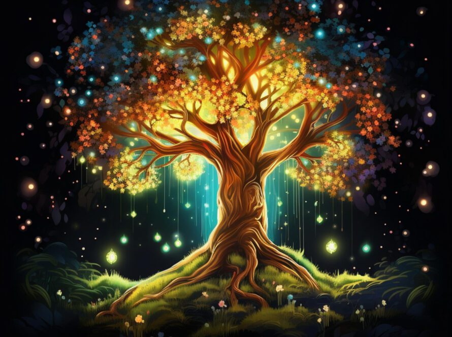 magiczne drzewo
